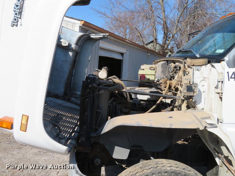 image for item DG3914 1993 GMC TopKick C5500 dump flatbed truck