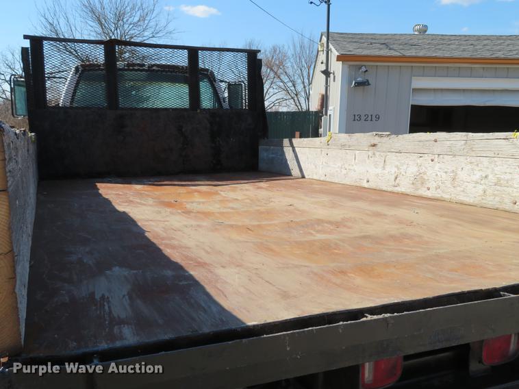 image for item DG3914 1993 GMC TopKick C5500 dump flatbed truck