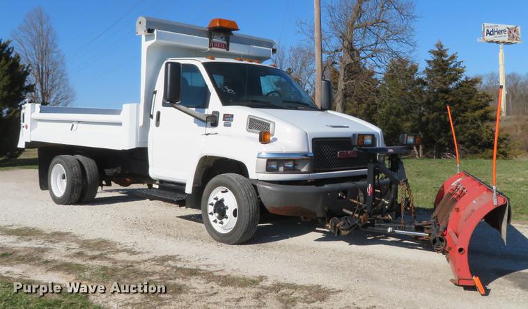 image for item DG3939 2006 GMC C4500 dump truck
