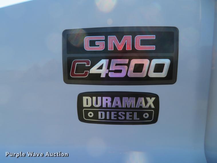 image for item DG3939 2006 GMC C4500 dump truck