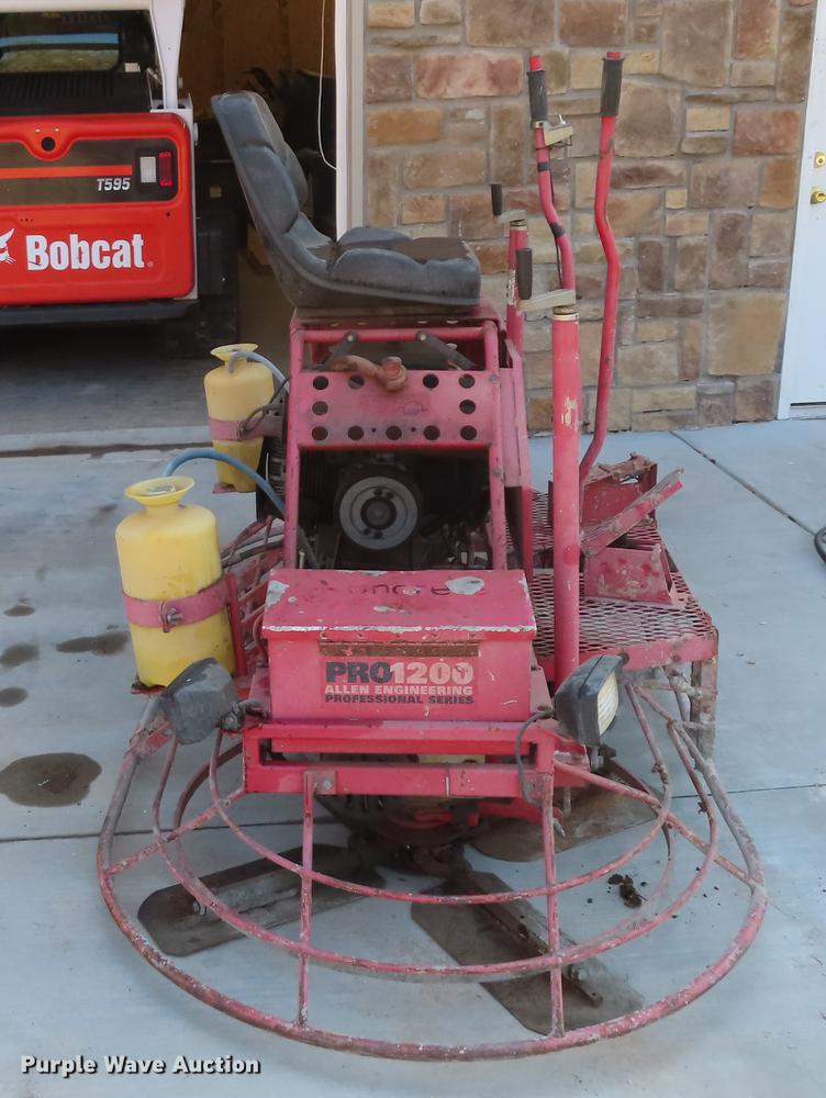 image for item DN9043 Allen Razorback Pro 1200 power trowel