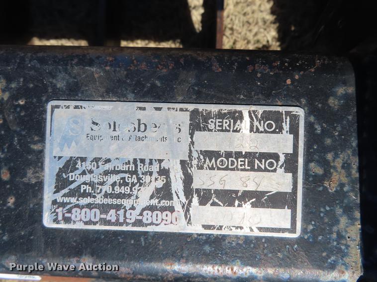 image for item DN9046 Solesbees SSG84 grapple bucket