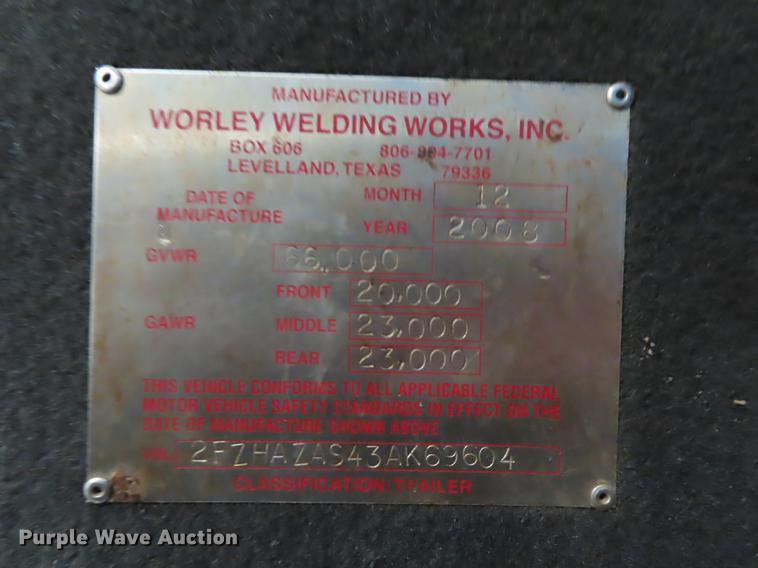 image for item DN9141 2003 Sterling L-Line vacuum truck