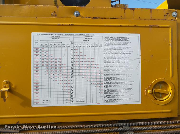 image for item DX9726 Hendrickson 30-DH crane