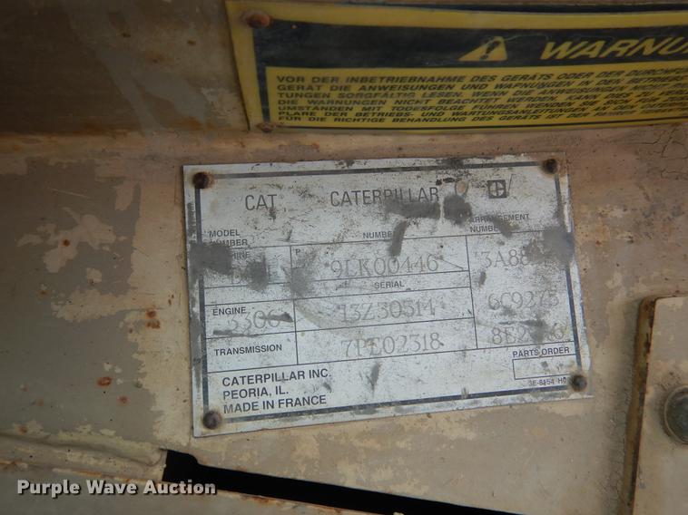 image for item DY9805 1994 Caterpillar D6H XL Series II dozer