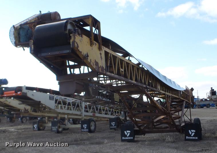 image for item EJ9027 Kolman 24X70 stacking conveyor