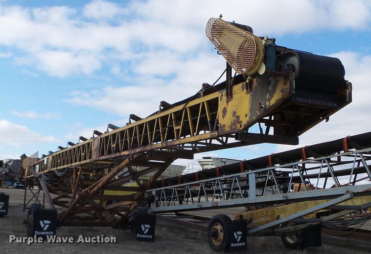 image for item EJ9027 Kolman 24X70 stacking conveyor