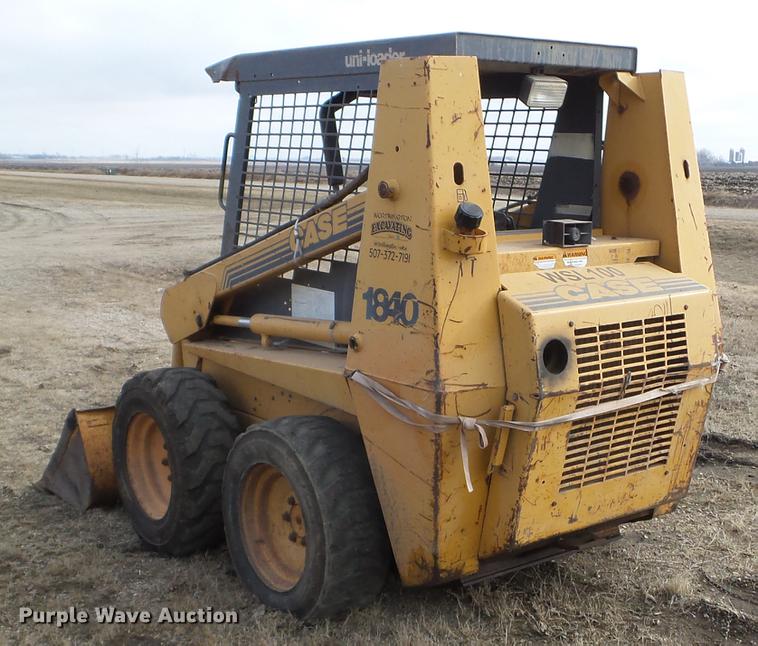 1995 Case 1840 skid steer in Worthington, MN Item EJ9043 sold