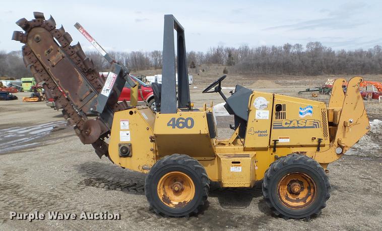 1997 Case 460 trencher in Buffalo, MN | Item EJ9044 sold | Purple Wave