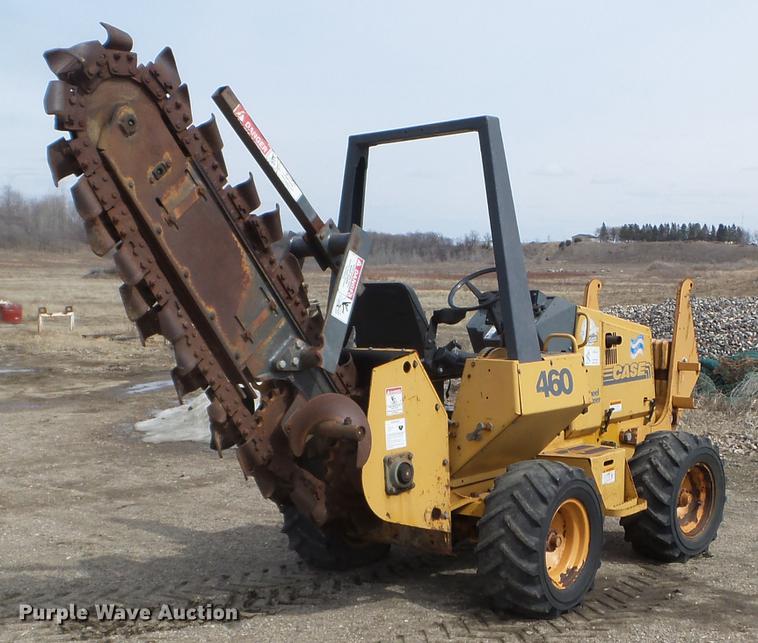 1997 Case 460 trencher in Buffalo, MN | Item EJ9044 sold | Purple Wave