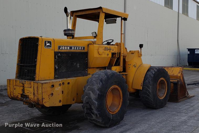 image for item EN9802 1973 John Deere 644B wheel loader