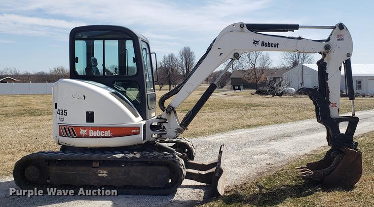 image for item EN9815 2008 Bobcat 435 mini excavator