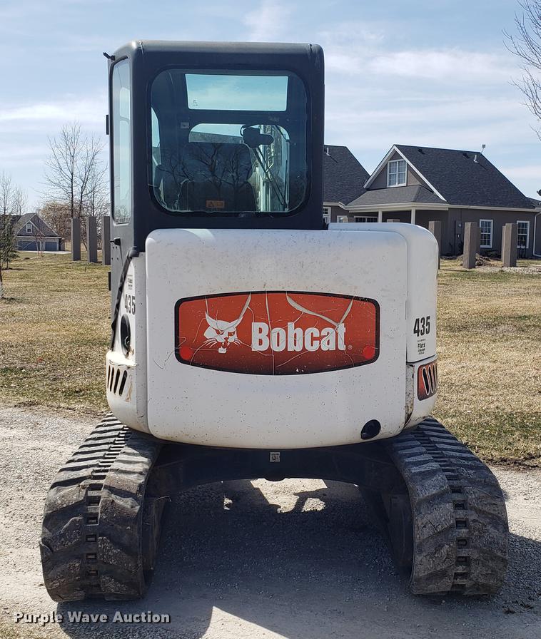 image for item EN9815 2008 Bobcat 435 mini excavator