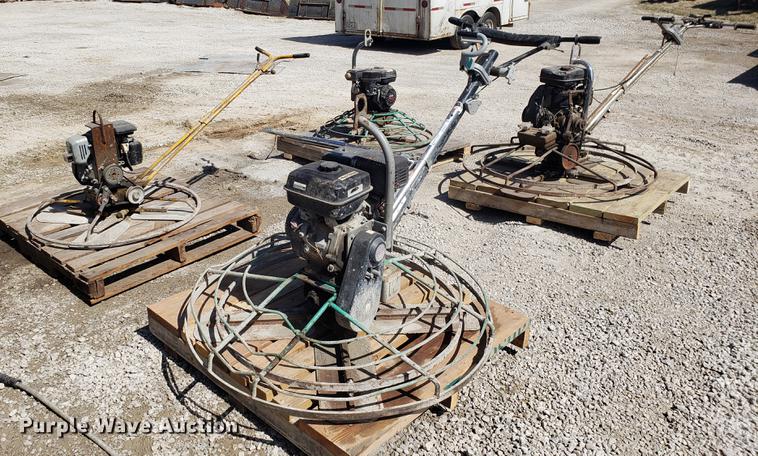 image for item EN9824 (4) concrete trowels