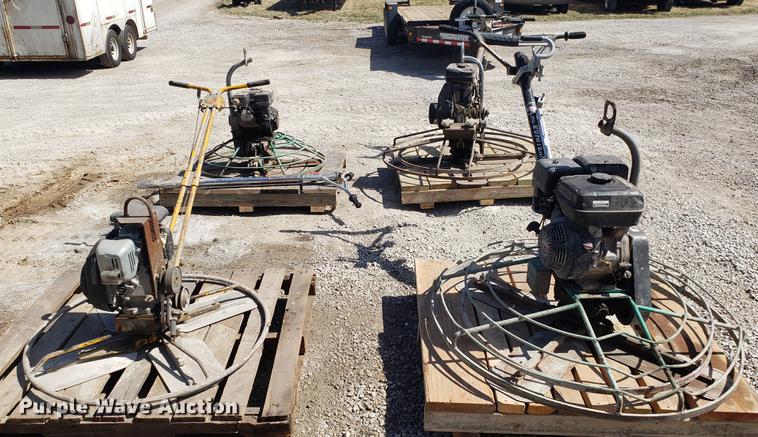 image for item EN9824 (4) concrete trowels