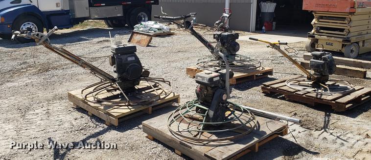 image for item EN9824 (4) concrete trowels