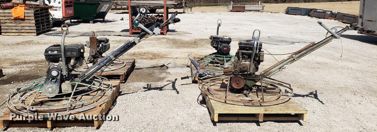 image for item EN9824 (4) concrete trowels