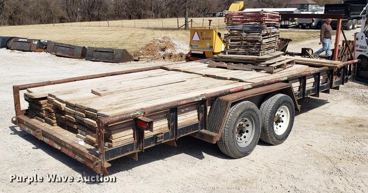 image for item EN9827 1992 utility trailer