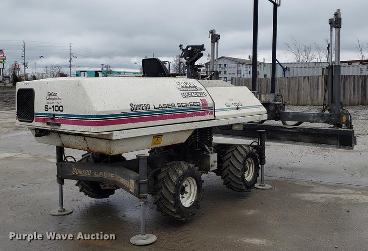 image for item EN9858 1999 Somero S100 laser screed