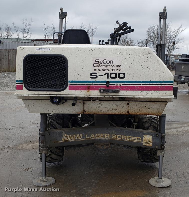 image for item EN9858 1999 Somero S100 laser screed