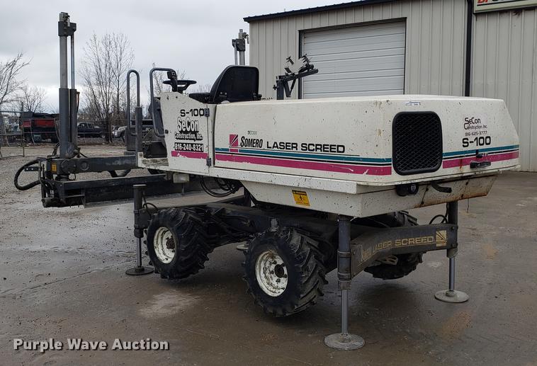 image for item EN9858 1999 Somero S100 laser screed