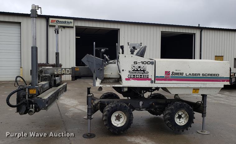 image for item EN9858 1999 Somero S100 laser screed