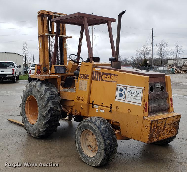 image for item EN9860 Case 586E Construction King forklift
