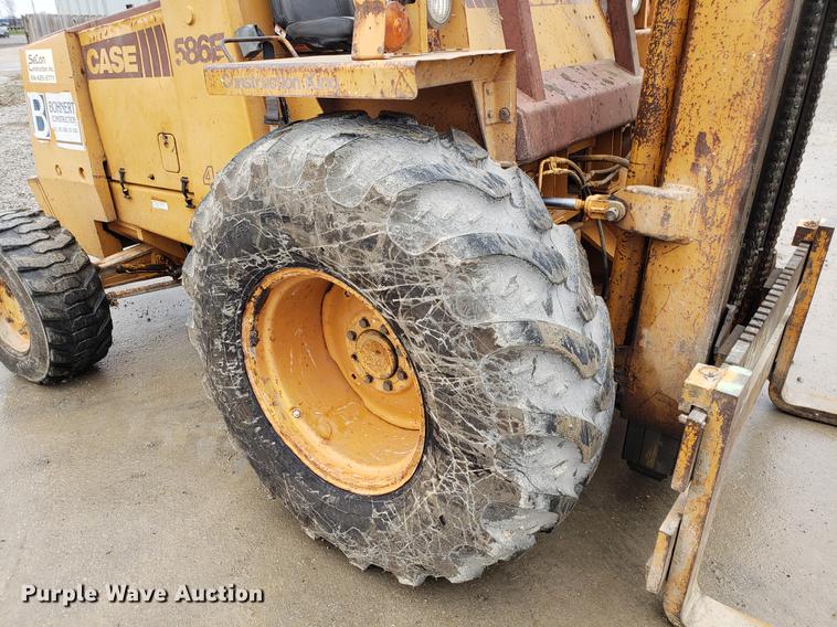 image for item EN9860 Case 586E Construction King forklift