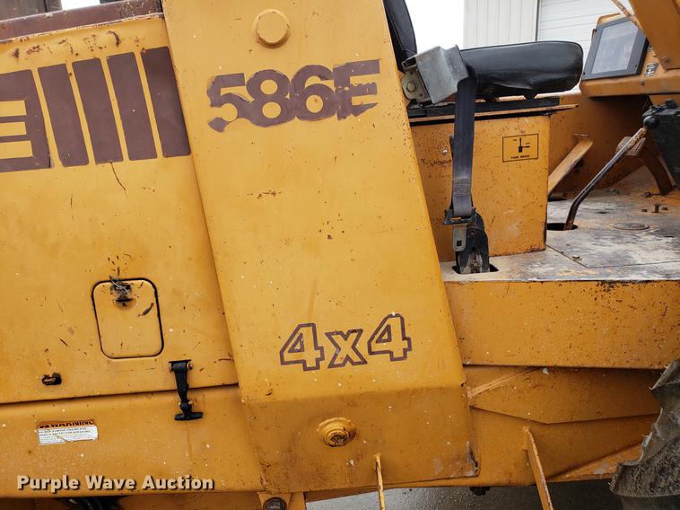 image for item EN9860 Case 586E Construction King forklift