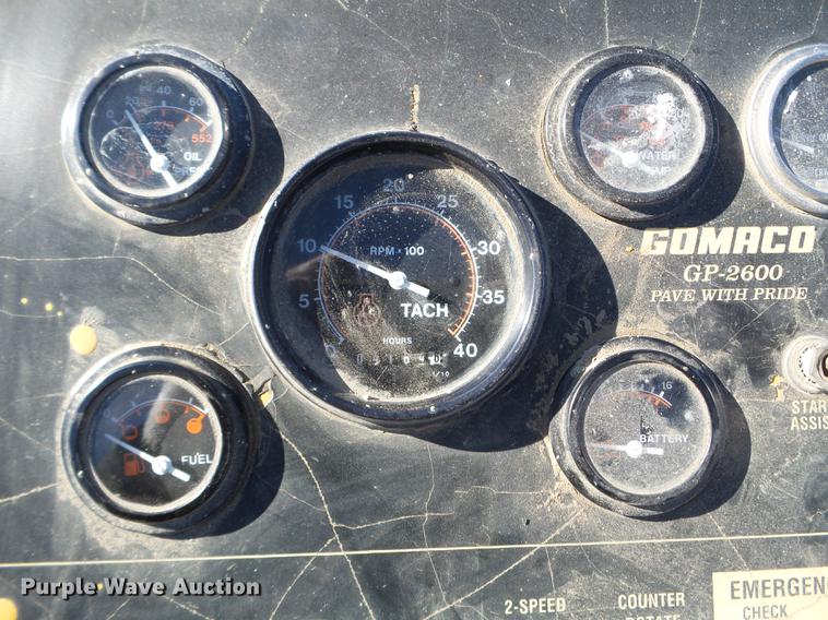 image for item EW9991 1997 Gomaco GP2600 slipform paver