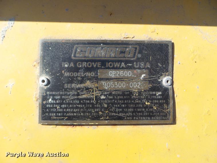 image for item EW9991 1997 Gomaco GP2600 slipform paver