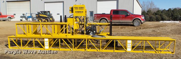 image for item EW9992 2018 Gomaco 4000 Spanit work bridge