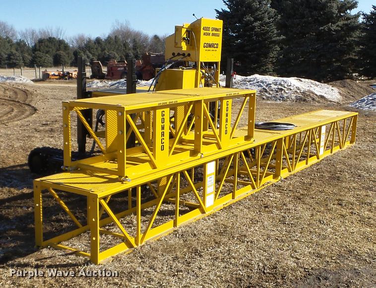 image for item EW9992 2018 Gomaco 4000 Spanit work bridge