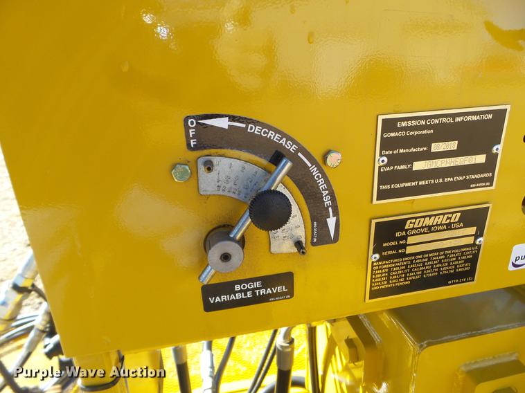 image for item EW9992 2018 Gomaco 4000 Spanit work bridge