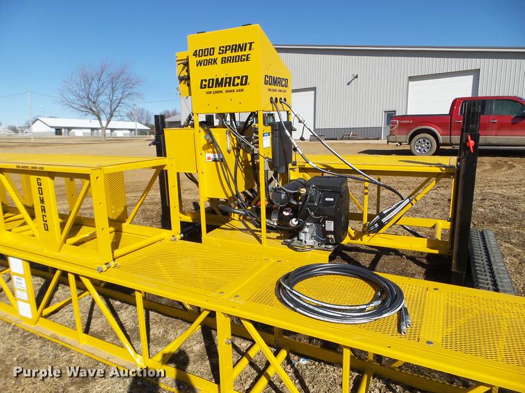 image for item EW9992 2018 Gomaco 4000 Spanit work bridge