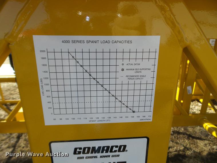 image for item EW9992 2018 Gomaco 4000 Spanit work bridge