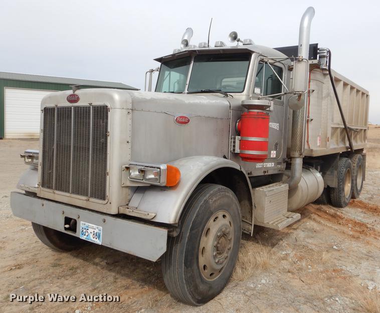 image for item EZ9795 1988 Peterbilt 379 dump truck