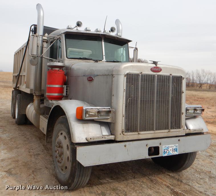 image for item EZ9795 1988 Peterbilt 379 dump truck