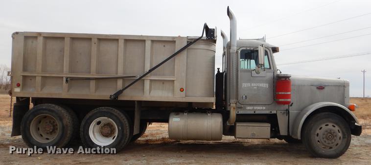 image for item EZ9795 1988 Peterbilt 379 dump truck