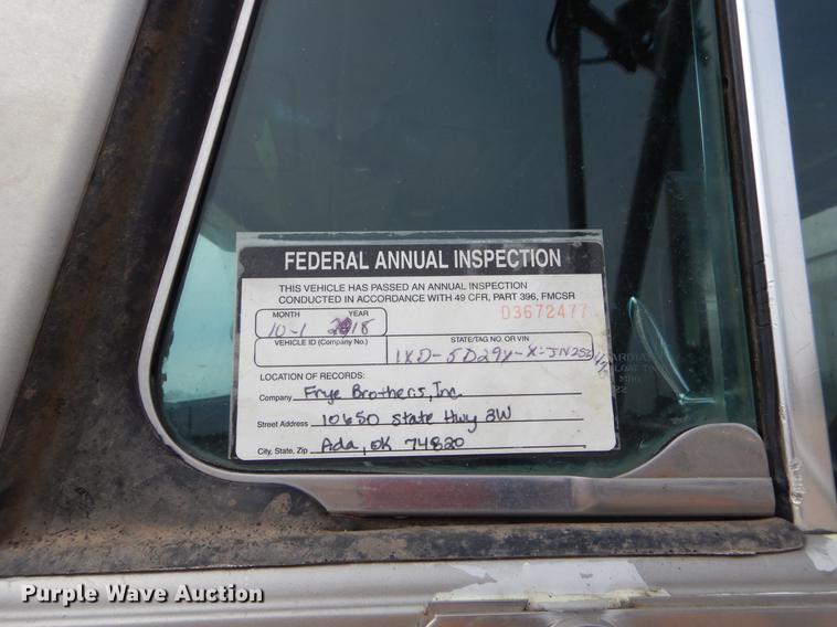 image for item EZ9795 1988 Peterbilt 379 dump truck