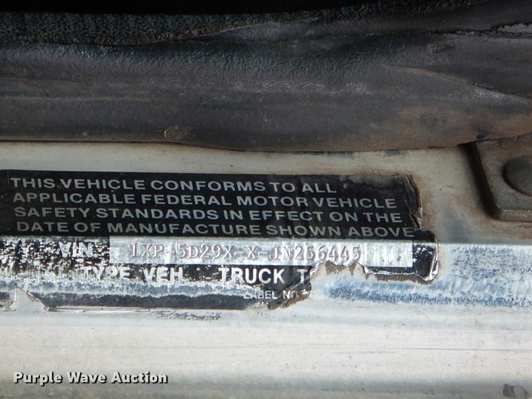 image for item EZ9795 1988 Peterbilt 379 dump truck