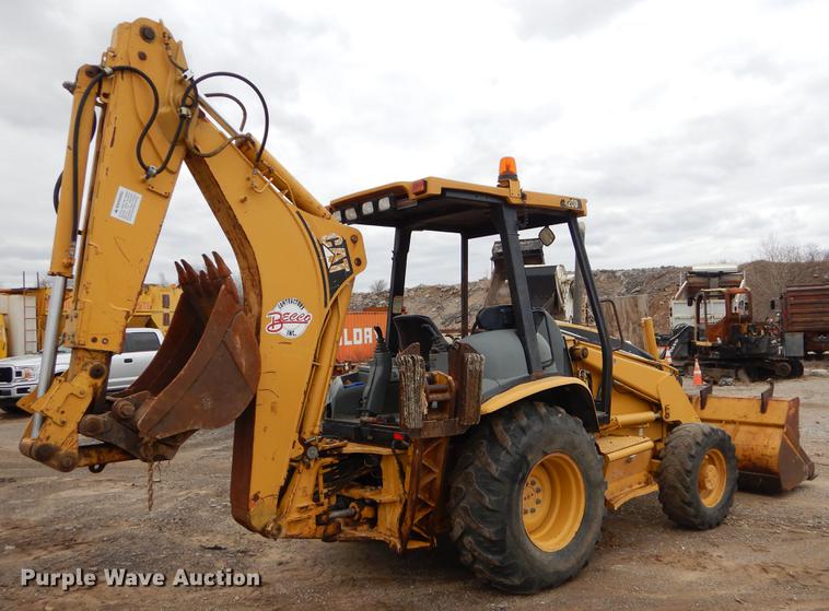image for item EZ9845 2001 Caterpillar 420D backhoe