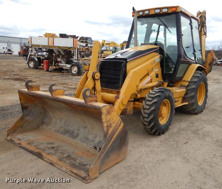 image for item EZ9851 2003 Caterpillar 420D backhoe
