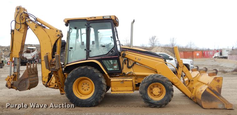 image for item EZ9851 2003 Caterpillar 420D backhoe