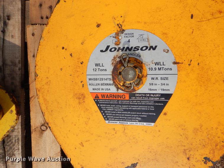 image for item EZ9898 (3) Johnson snatch blocks