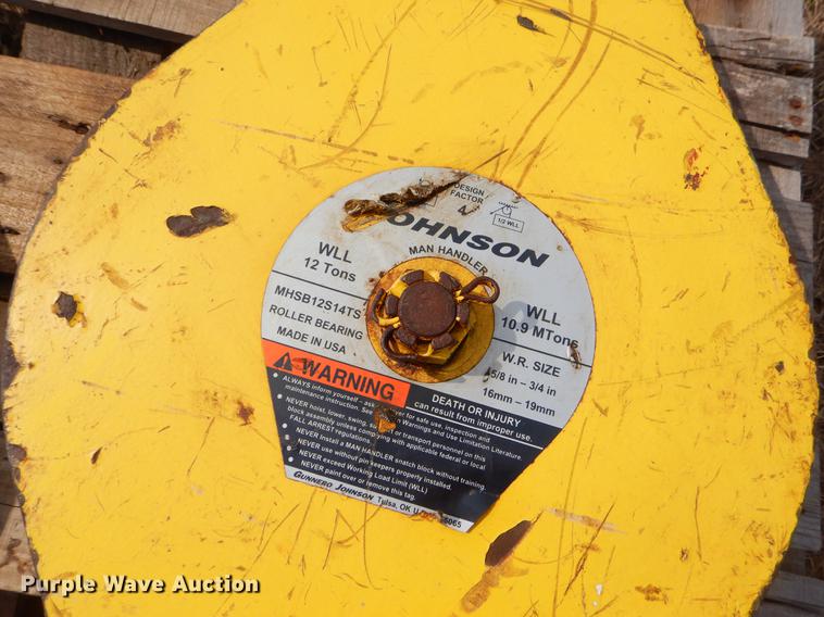 image for item EZ9898 (3) Johnson snatch blocks