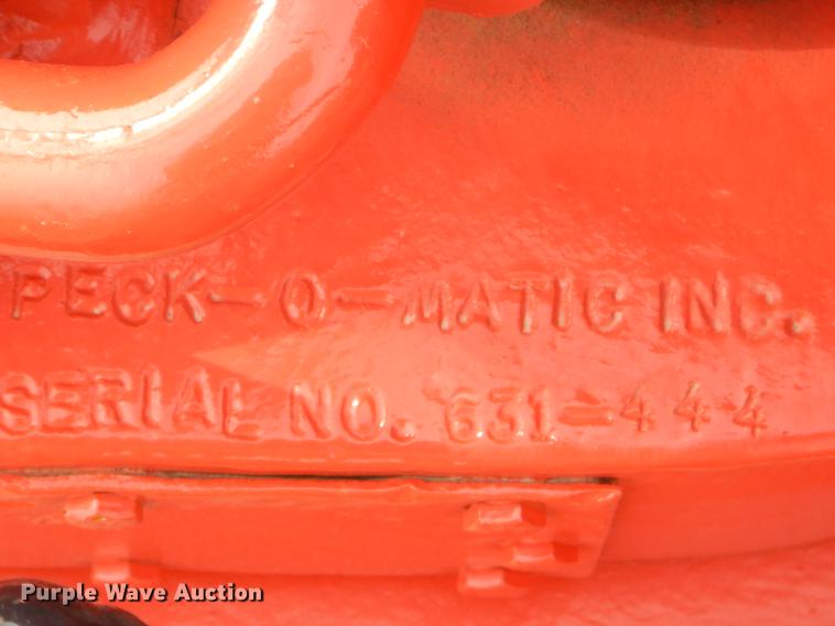 image for item EZ9903 Peck O Matic power tongs