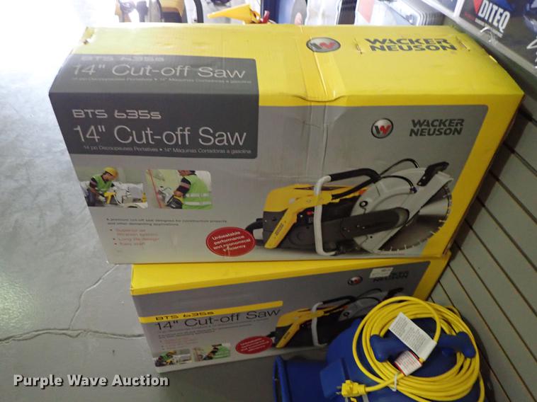 image for item FL9561 (2) Wacker Neuson BTS635S cut off saws
