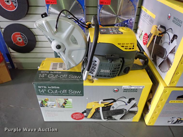 image for item FL9563 (2) Wacker Neuson BTS635S cut-off saws