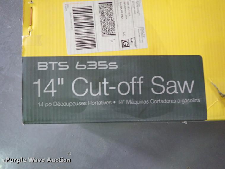 image for item FL9563 (2) Wacker Neuson BTS635S cut-off saws